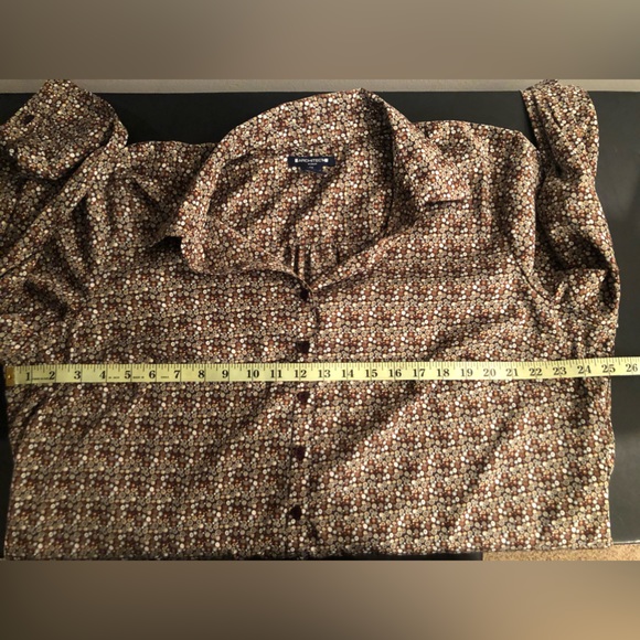 Architect long sleeve button up colorful circled shirt - Picture 4 of 5